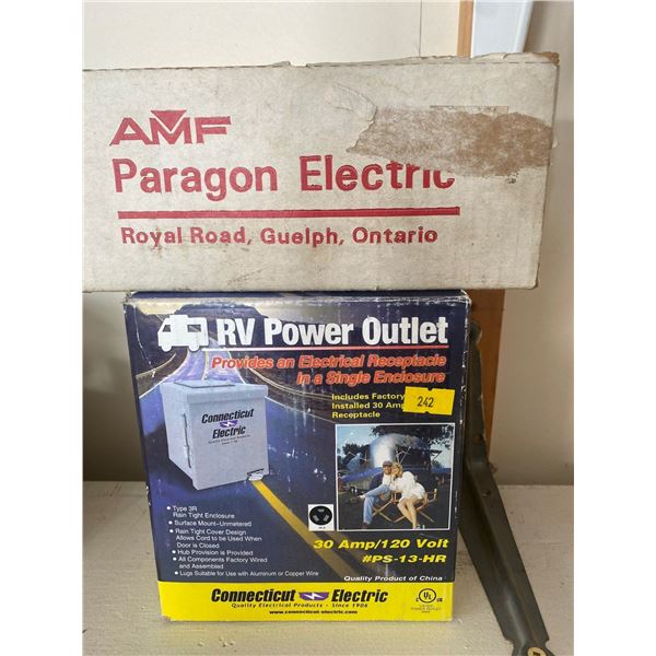 RV Power Outlet Electric Timer