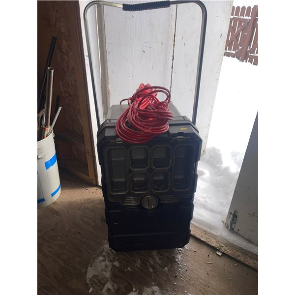 Hardshell Tool Box On Wheels Empty