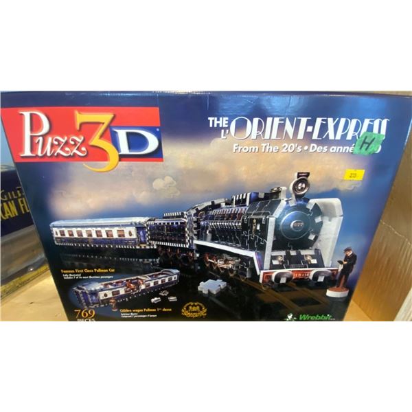 The Orient Express 3D Puzzle