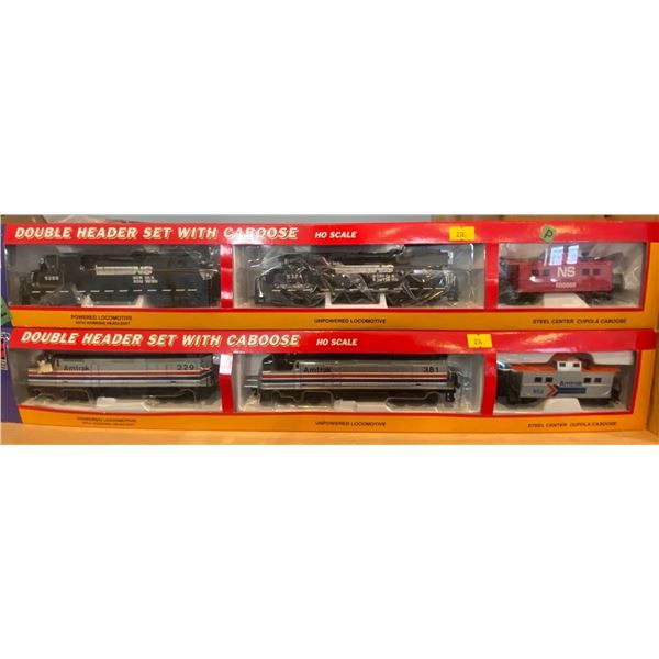 Double Header Set With Caboose