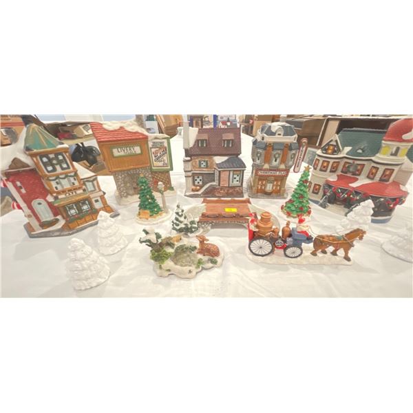 Large Size Christmas Village 8T