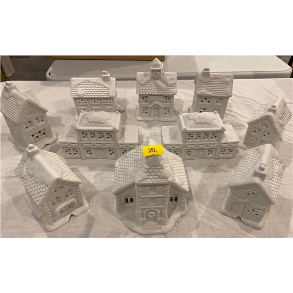 Christmas Snow Village