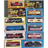 Image 1 : Vintage HO Electric Train Parts Box Cars Tracks Locomotion Railway Bachman, Athearn, Model-Power