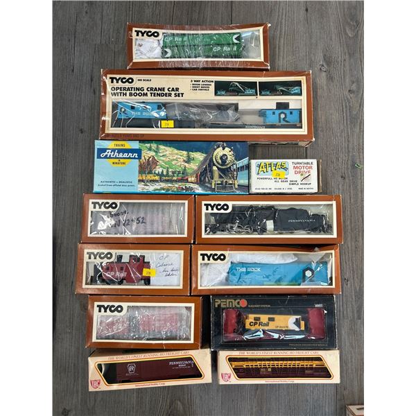 HO Scale Freight Train Cars, Model Parts, Box Cars, Vintage Trains and more  Tyco, Athearn & more!
