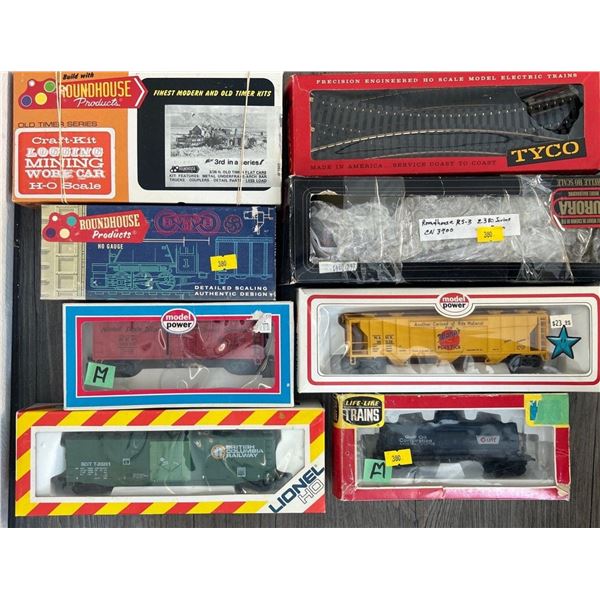 Boxed HO Scale Vintage Rare SuperTrain Sets and Model Parts and Accessories for Railway Sets