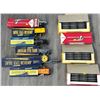 Image 1 : Vintage Collectible American Flyer 3/16" Scale Model Train Cars and Boxes