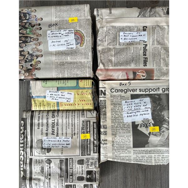 Multiple Mystery Box Cars For Builing a Brand New Train Set  Railway Locomotives Collectibles