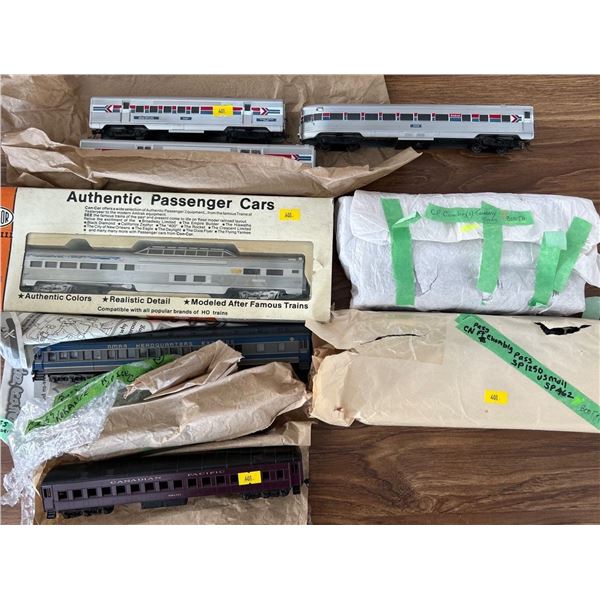 Authentic Passenger Cars w/assortment of Mystery Box Cars Collection