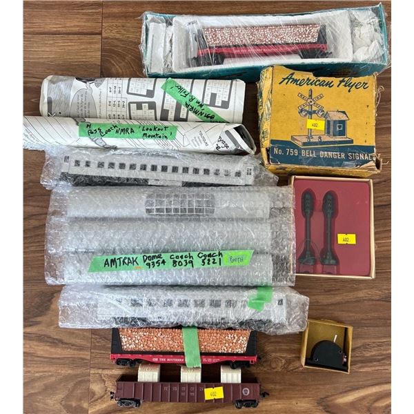 Collection Of Railway Box Cars and  Multiple Brands  American Flyer, Bachman, & More!