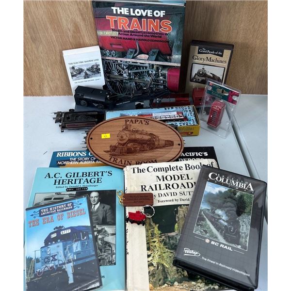 Vintage Train & Railway Books and Collectible Items