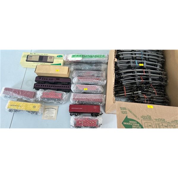 Collection of Train Cars Parts and Engines for your Model Train and Tracks