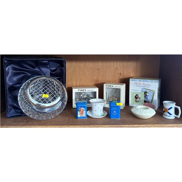 Two Vintage Timex Watches/ Clock & Small Treasures to Collect