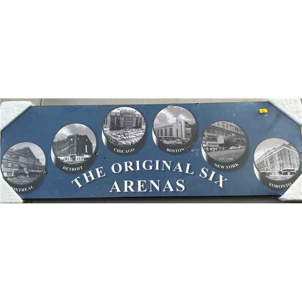 The Original Six Arenas Wall Hanging Brand New In Package