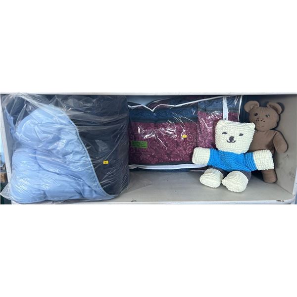 Two Blankets in a Bag! plus more Vintage Linens and towels etc