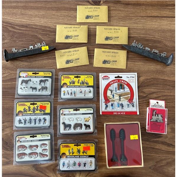 Scenic Accents To build you HO Scale Train Set