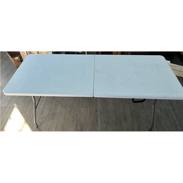 Large Folding Plastic Table  101 x 42