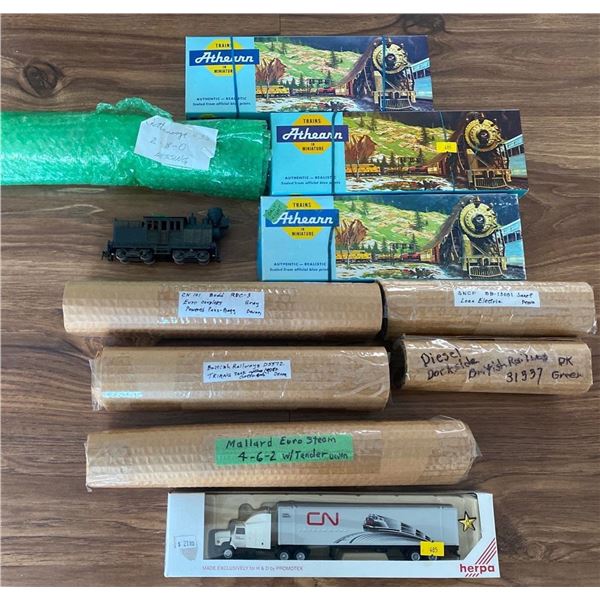 Athearn ,Herpo & Mystery Train Cars to Complete your Collectible Electric Train Set