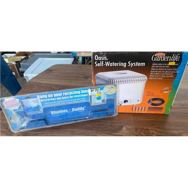 Oasis Self-Watering System by Garden Life & Recycling BlueBox Clip