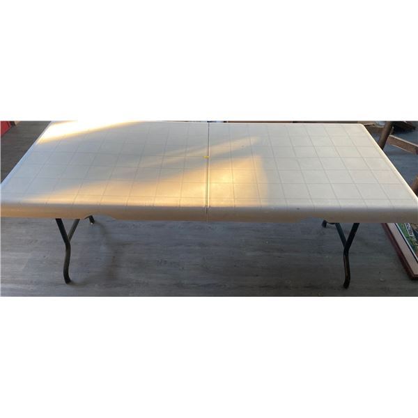 Large Plastic Folding Table