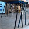 Image 1 : Four Slim 4ft Horses and a Sawhorse 2ft Aluminum Step Ladder