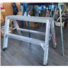 Image 2 : Four Slim 4ft Horses and a Sawhorse 2ft Aluminum Step Ladder