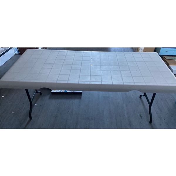 Large Plastic Foldable Table