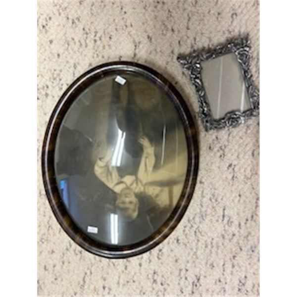 Antique Oval Photo w/small frame