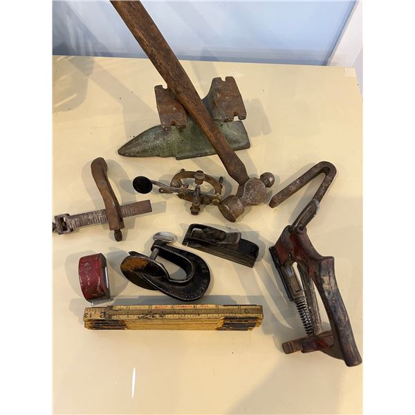 Antique Tool Collection And Wood Planes