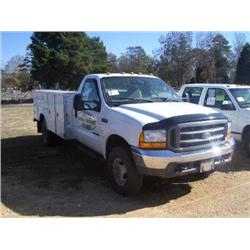 2000 FORD F350 SUPER DUTY 4X4 SERVICE TRUCK