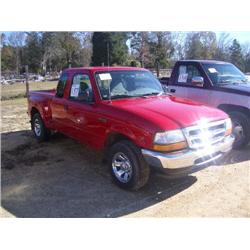 2000 FORD RANGER XLT PICKUP TRUCK