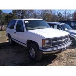 1999 CHEVROLET TAHOE 4X4