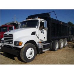 2003 MACK CV700GK GRANITE TRI-AXLE DUMP