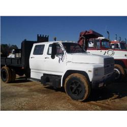 1985 FORD S/A FLAT DUMP