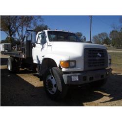 1997 FORD F800 S/A ROLLBACK