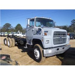 1989 FORD LN8000 T/A CAB & CHASSIS