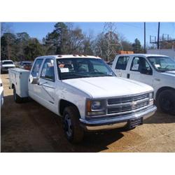1998 CHEVROLET 3500 CREW CAB MECHANICS TRUCK
