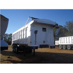 1997 MAC 28' TRI-AXLE ALUM DUMP TRAILER