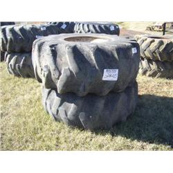 (1) LOT 2 23.1-26 TIRES & WHEELS