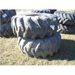 (1) LOT 2 23.1-26 TIRES & WHEELS