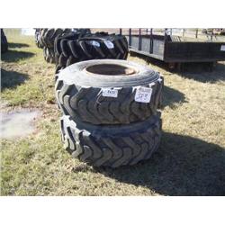 (1) LOT 2 H44.5X165-20 TIRES & WHEELS