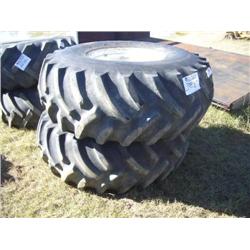 (1) LOT 2 23.1-26 TIRES & WHEELS