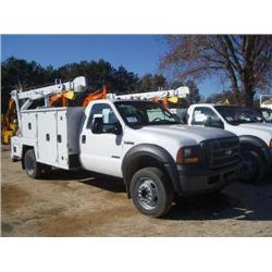 (UNUSED) 2006 FORD F550XL 4X4 SERVICE TRUCK