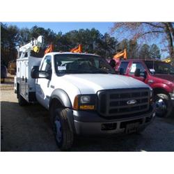 (UNUSED) 2006 FORD F550XL SERVICE TRUCK