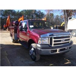2005 FORD F350 SERVICE TRUCK