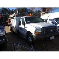 1999 FORD F550 SERVICE TRUCK