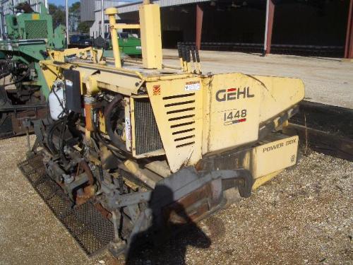 Power Box Paver GEHL 1448 POWER BOX ASPHALT PAVER