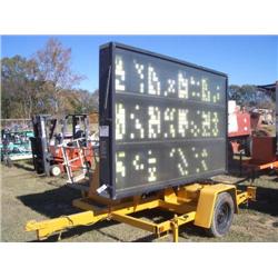 DOFSIGN CHANGEABLE MESSAGE SIGN