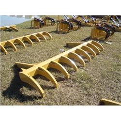 UNUSED 10' RAKE HEAVY DUTY/CURVE TINES (FITS