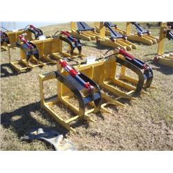 UNUSED 6' HYDRAULIC GRAPPLE (FITS BOBCAT TYPE