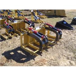 UNUSED 5' HYDRAULIC GRAPPLE (FITS BOBCAT TYPE